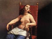 Guido Cagnacci La morte di Cleopatra France oil painting artist